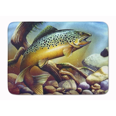 Micasa Brook Trout Machine Washable Memory Foam Mat MI750455